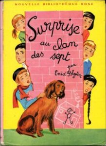 Surprise au Clan des Sept, by Enid BLYTON Dépôt Légal 1964