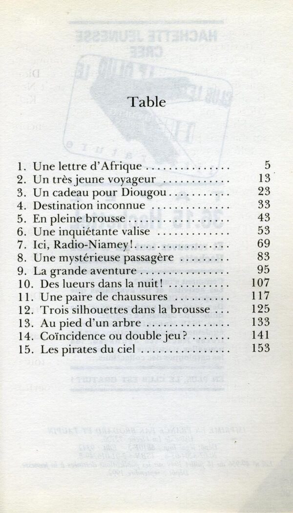 BONZON Espion Table - 10