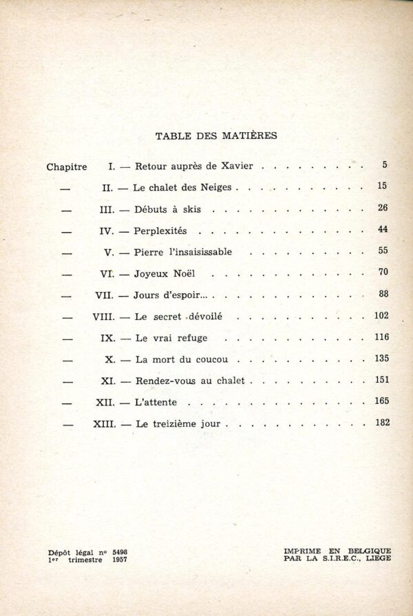 DENIS Chalet Table 2 - 11