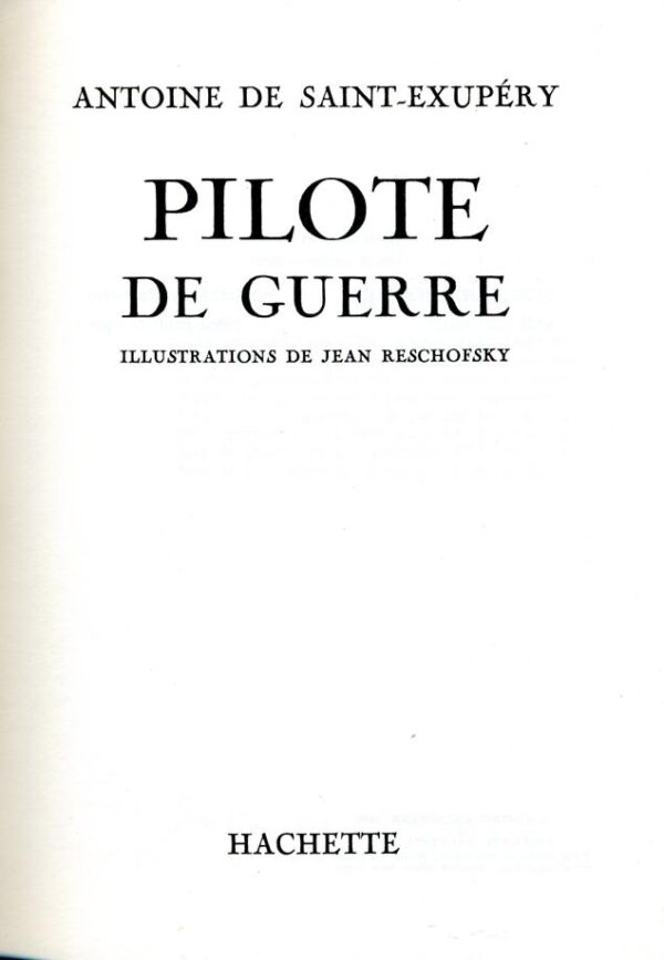 EXUPERY Pilote - 6