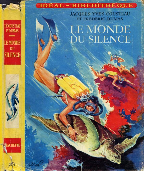 SilenceCOUSTEAU volet rec dos jaquette