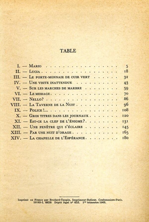 BONZON Cheval Table - 30 BONZON Cheval Table - 30